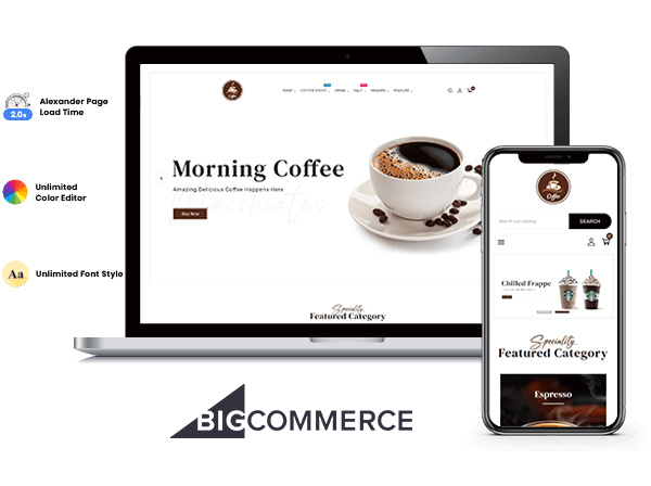BigCommerce ecommerce showcase