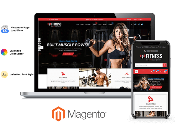Magento ecommerce showcase